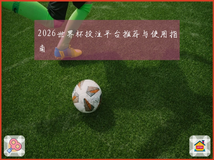2026世界杯投注平台推荐与使用指南